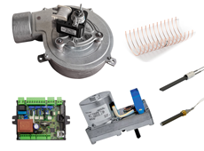 Резервни части за пелетни камини, котли и горелки