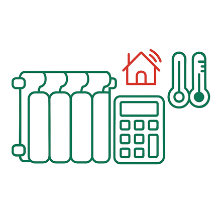 Калкулатор за избор на алуминиев радиатор